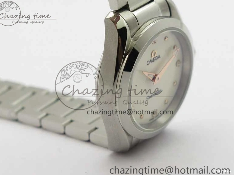 0302 Aqua Terra Seamaster ZF 1:1 Best Edition White Dial on SS Bracelet Gen Lightweight 7903